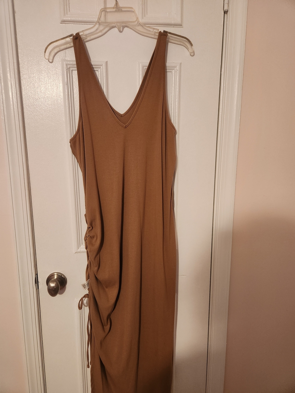 a new day Sleeveless V-Neck Maxi Dress in Brown